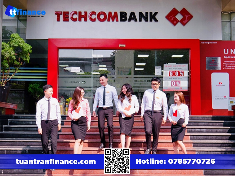 Cho vay tiêu dùng Techcombank tại H Bắc Tân Uyên Bình Dương
